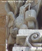Catedral de Jaén. Fachada. Ágila de San Juan